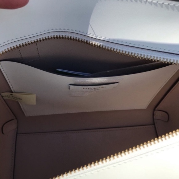 Kate Spade Mini Mina Magnolia Street Eyelet satchel Bag Purse - Picture 7 of 8